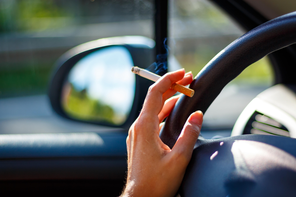 Dangers of Smoking and Driving